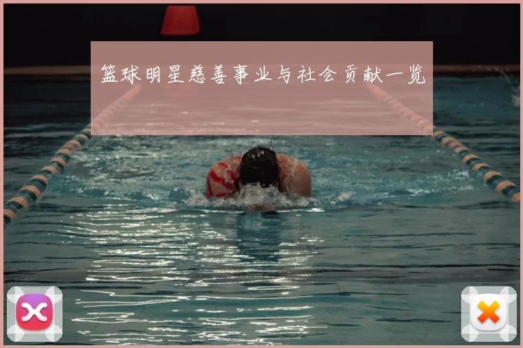 篮球明星慈善事业与社会贡献一览