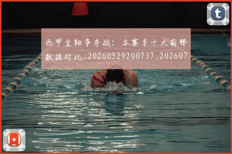西甲金靴争夺战：本赛季十大前锋数据对比_20260529200737_20260703181937
